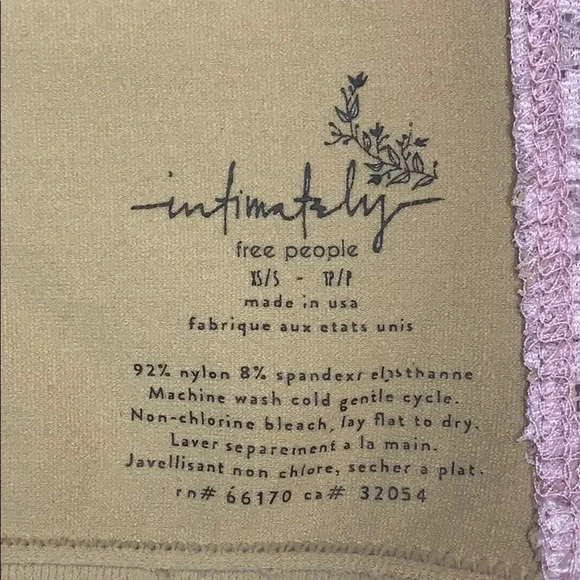 Free People Purple Combo Lace Bandeau Bra - Picture 6 of 6